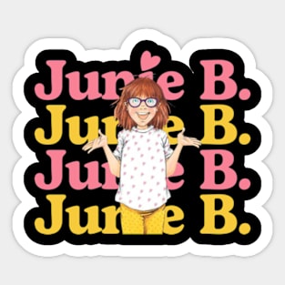 Junie B Teacher Sticker